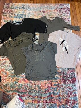 Womens small neutral colored business casual clothing lot